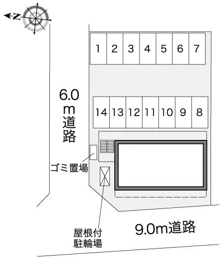 ★手数料０円★牛久市ひたち野東２丁目　月極駐車場（LP）